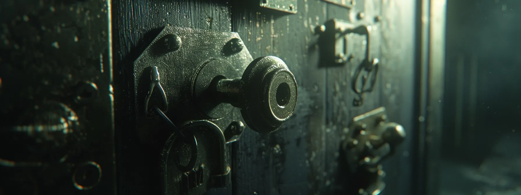 a locksmith carefully adjusting the mechanism of a door lock, rendering old keys useless while enhancing property security.