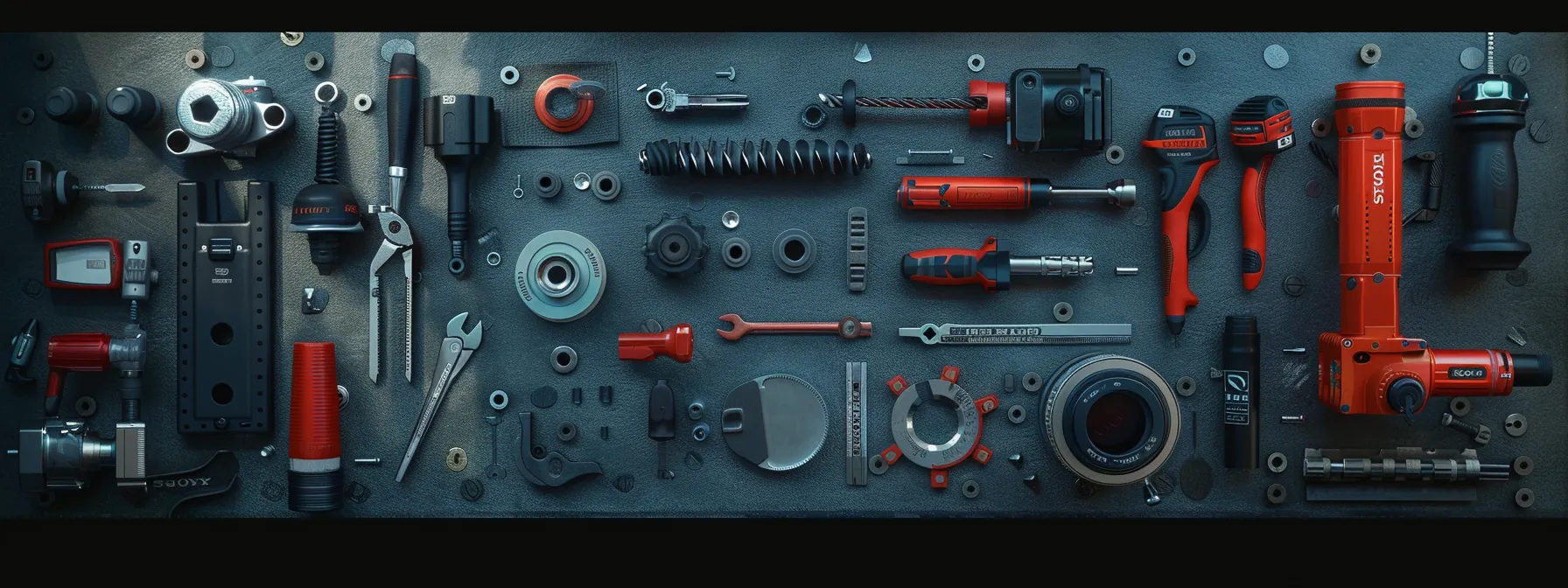 a locksmith's tool kit laid out neatly with specialized devices for quick lock access.